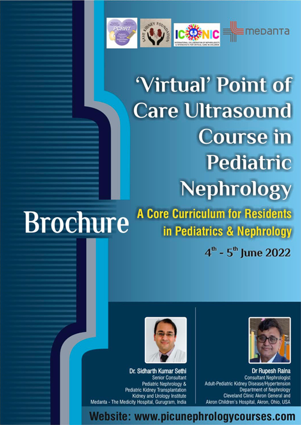 Point of Care Ultrasound for assessment of a critical child with acute kidney injury