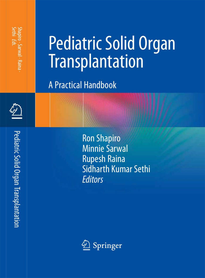 Happy to share with you that online sales of ‘Springer’s Handbook of Pediatric Solid Organ Transplantation’ are now on at Springer’s website.