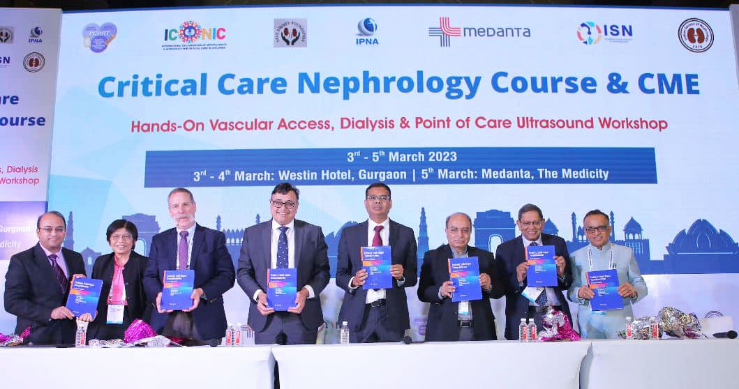 We recently released the book at the recently held Critical Care Nephrology course!