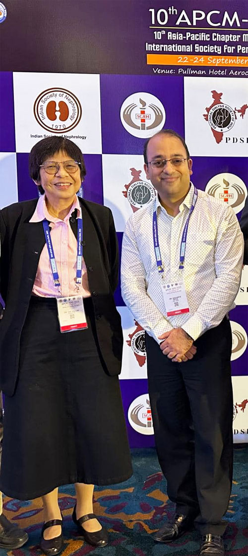 An honour to chair a very important session for pediatricians- ‘Transition of Care’. How and when to transition pediatric patients to adult nephrology collleagues. Excellent lecture by none other than Dr Yap, Singapore (our ex-president International Pediatric Nephrology Association’ !